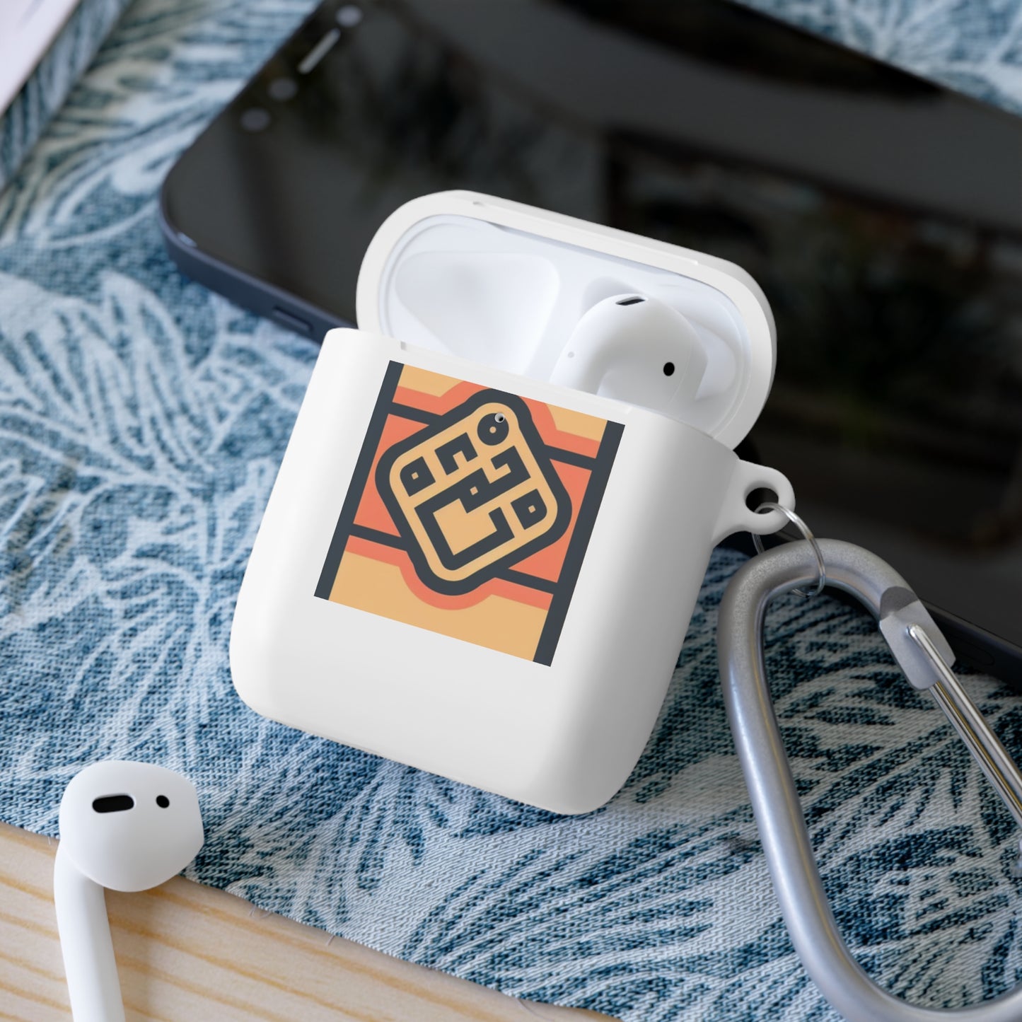 Sand Navy AirPods and AirPods Pro Case Cover