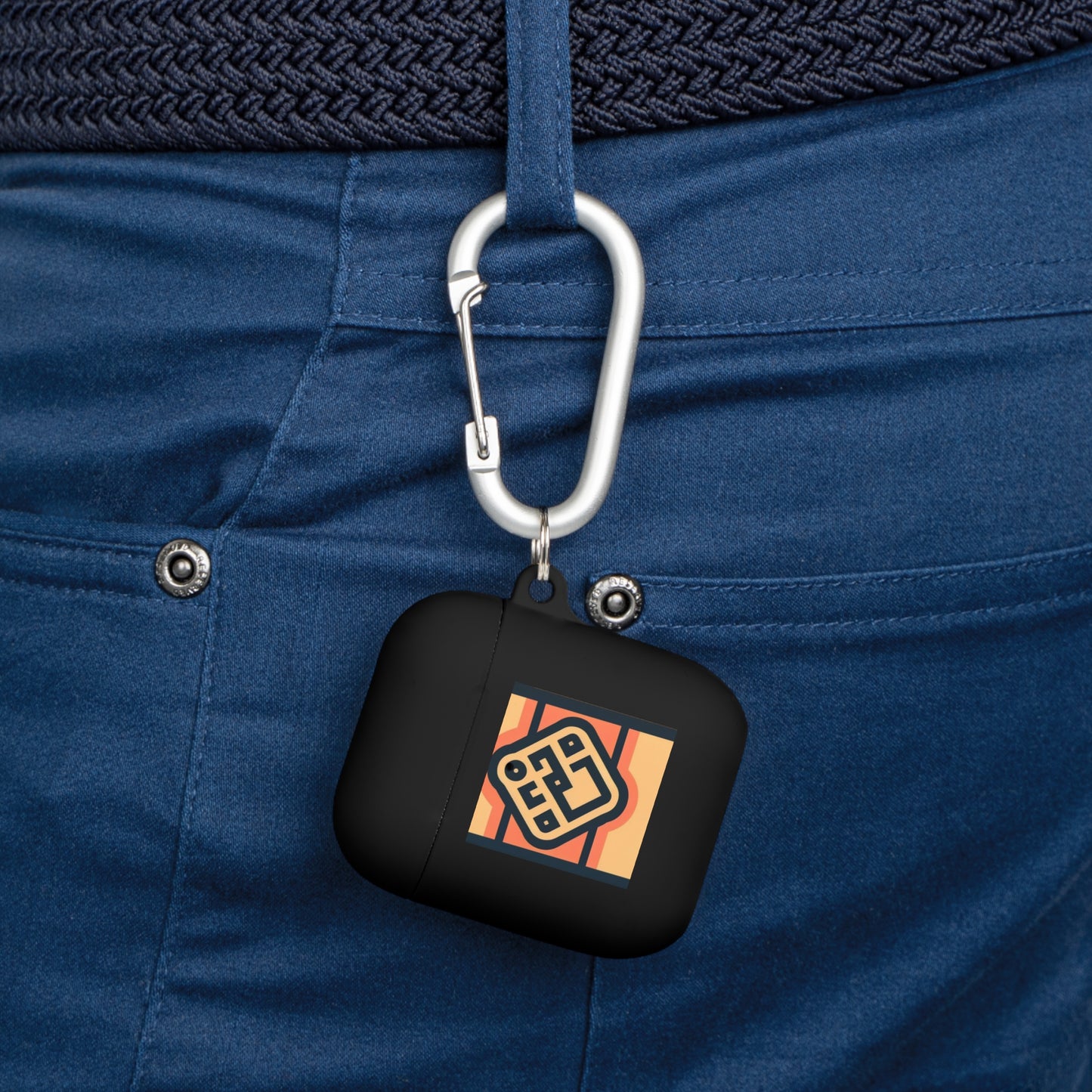 Sand Navy AirPods and AirPods Pro Case Cover