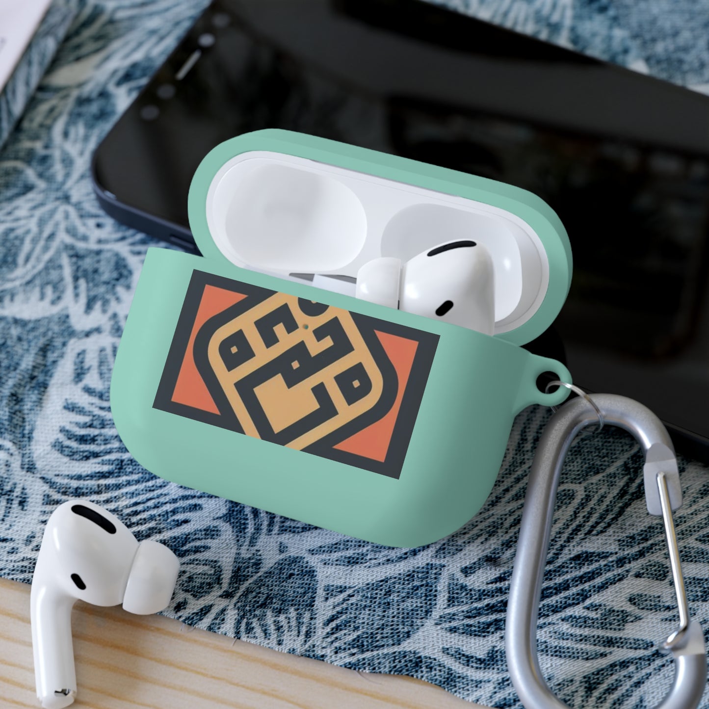 Sand Navy AirPods and AirPods Pro Case Cover