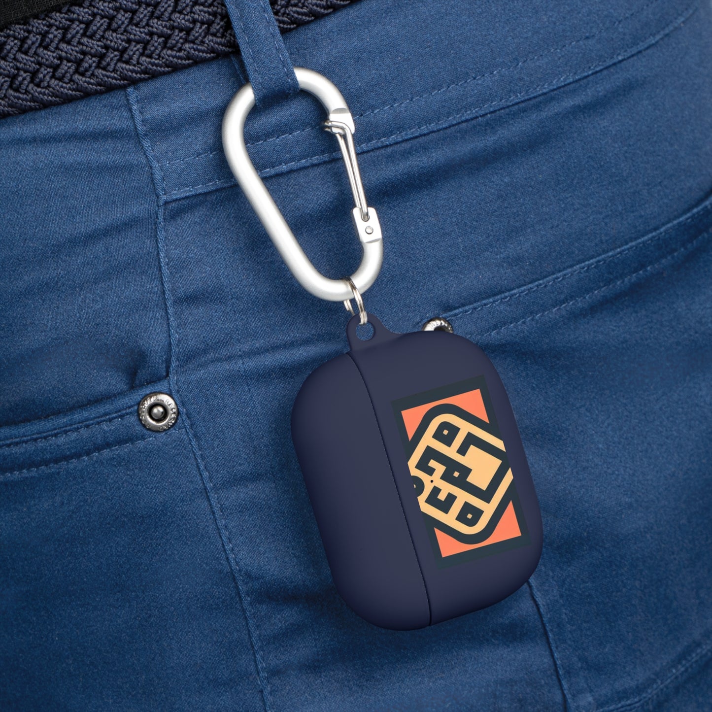 Sand Navy AirPods and AirPods Pro Case Cover