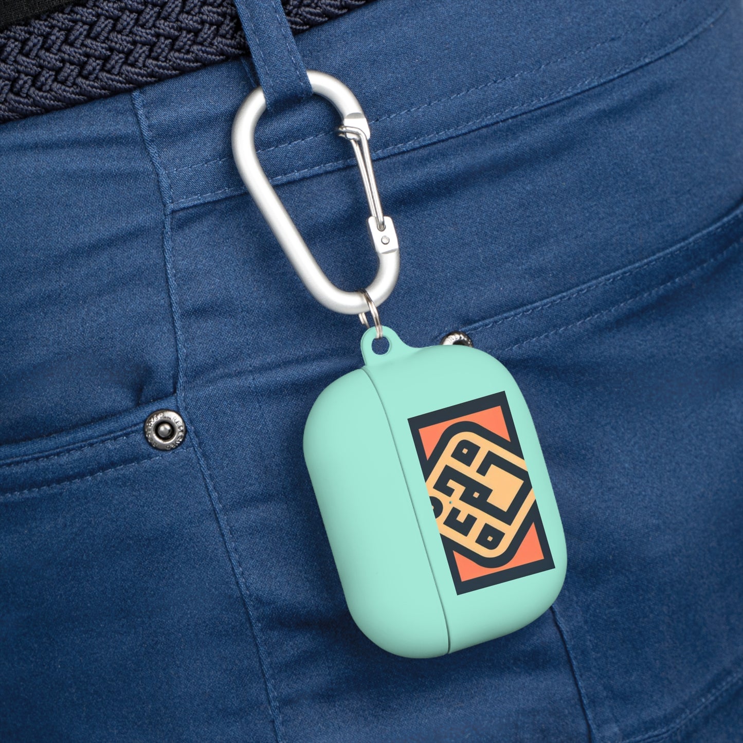 Sand Navy AirPods and AirPods Pro Case Cover