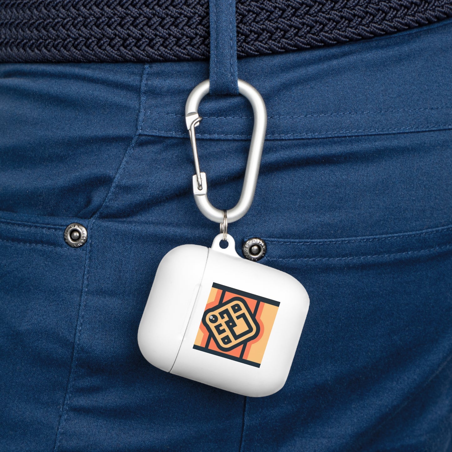 Sand Navy AirPods and AirPods Pro Case Cover