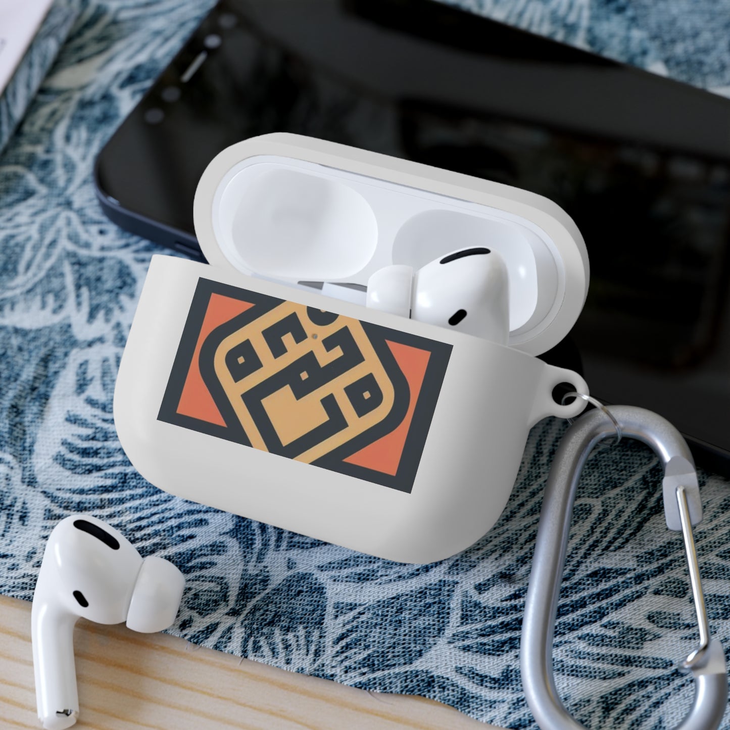 Sand Navy AirPods and AirPods Pro Case Cover