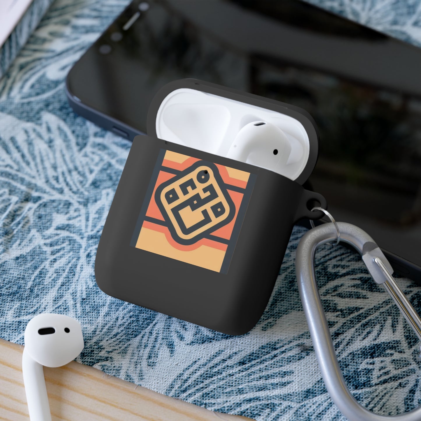 Sand Navy AirPods and AirPods Pro Case Cover