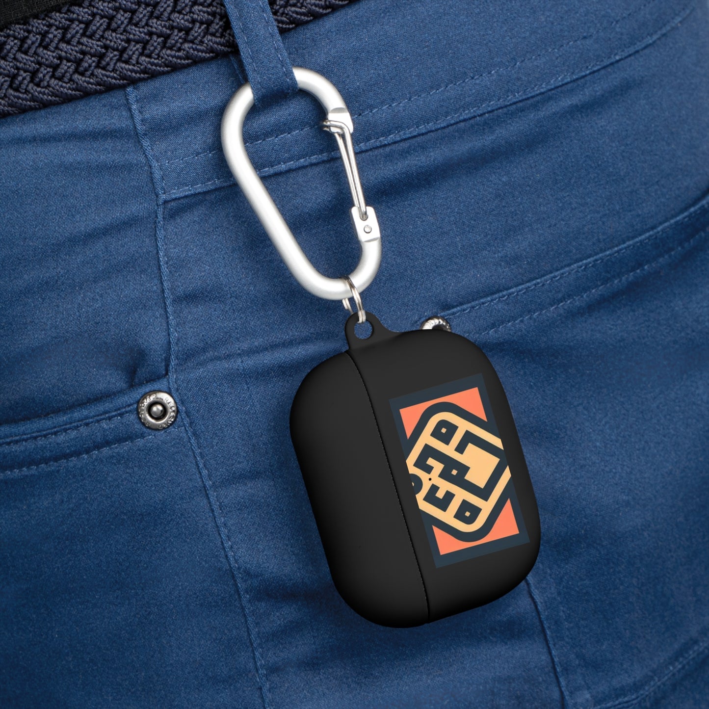 Sand Navy AirPods and AirPods Pro Case Cover