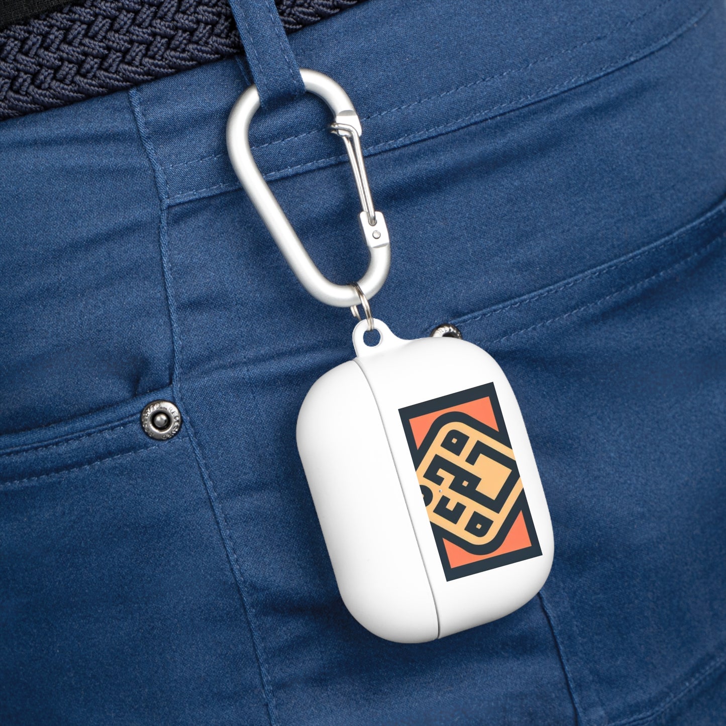 Sand Navy AirPods and AirPods Pro Case Cover