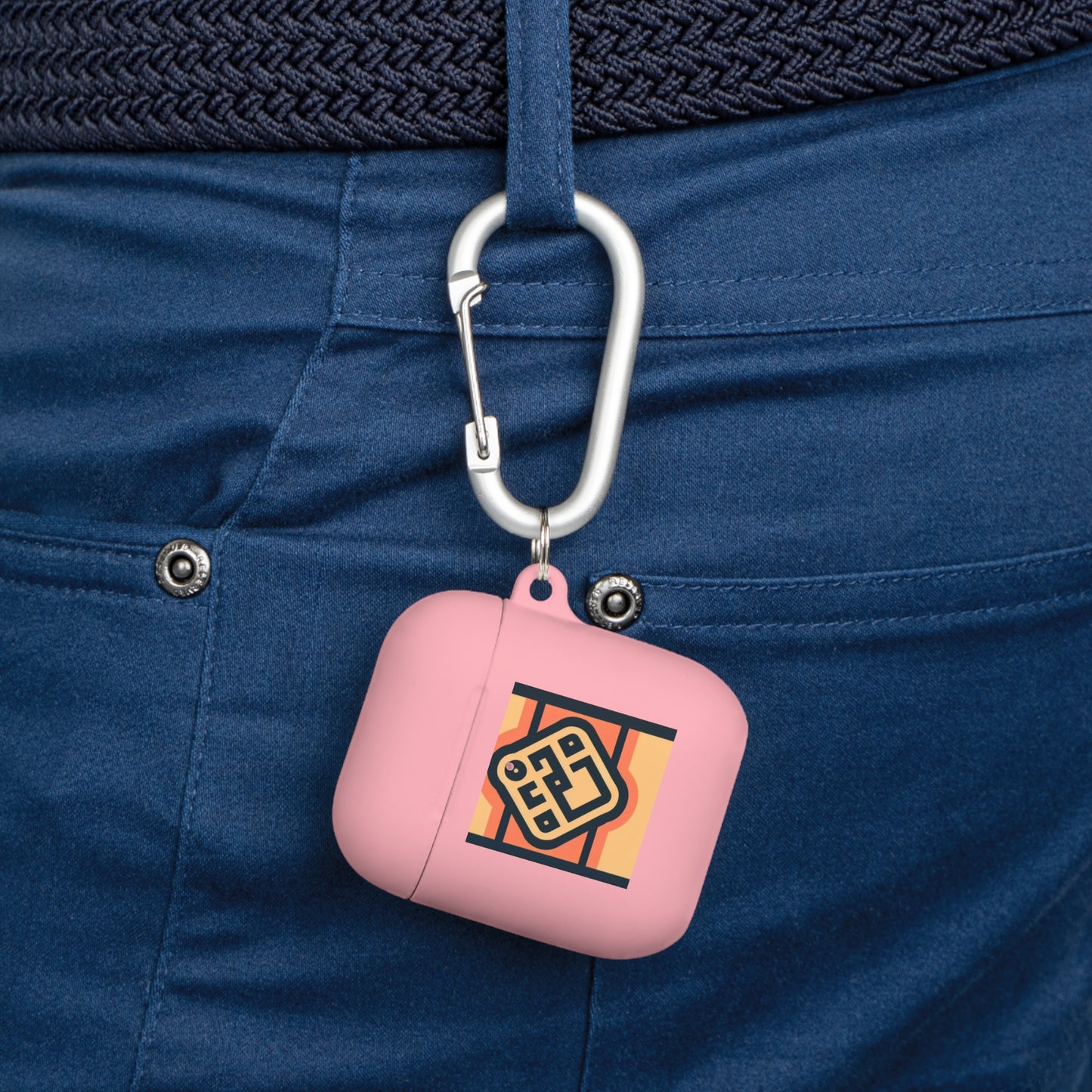 Sand Navy AirPods and AirPods Pro Case Cover