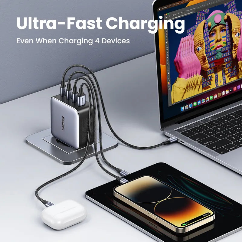 UGREEN USB Fast Charger 100W GaN Charger
