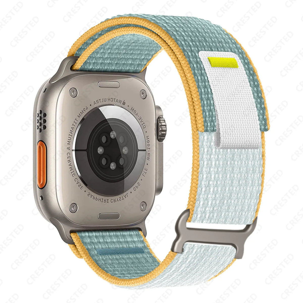 Apple Watch Two-Tone Nylon Trail Loop Band with Pull Tab