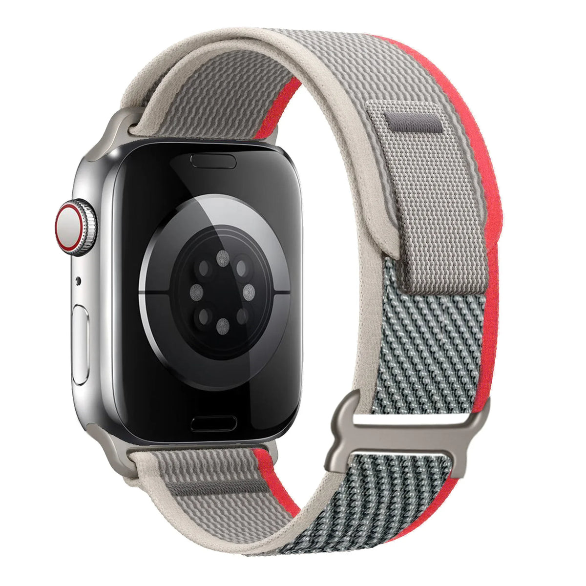 Apple Watch Two-Tone Nylon Trail Loop Band with Pull Tab