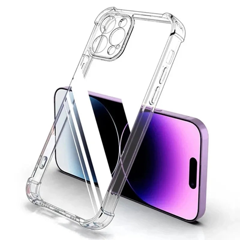 iPhone Silicone Clear Phone Case